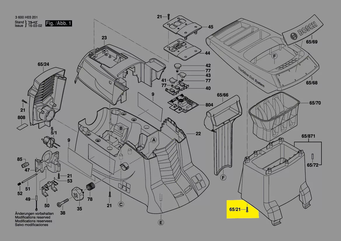 Vis Torx 4x25mm réf. 2 603 490 024 Bosch